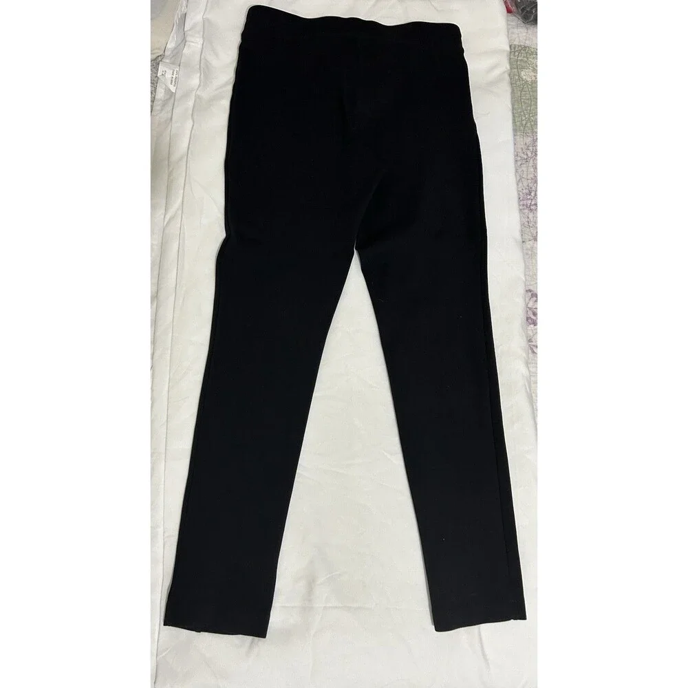 Calvin Klein Women's Power Stretch Small Black Pull-On Skinny Pants